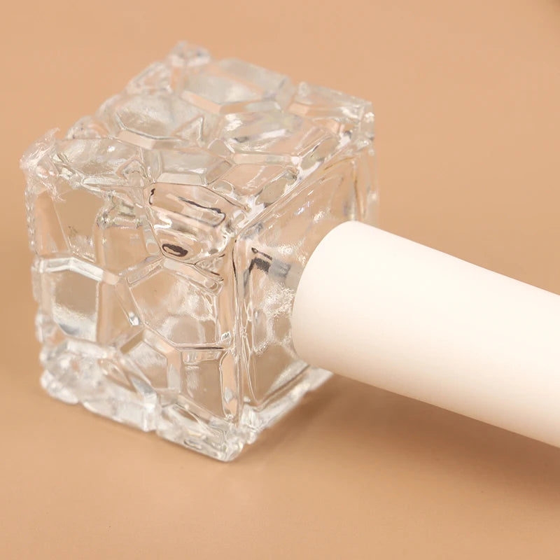 Transparent Empty Lid Brush Cosmetic Containers 10 Glass Nail Polish Qme