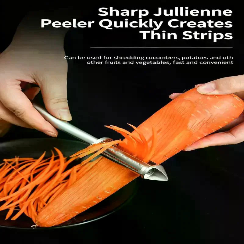 Multifunctional Vegetable Peeler Grater Bottle Opener Ergonomic Qme