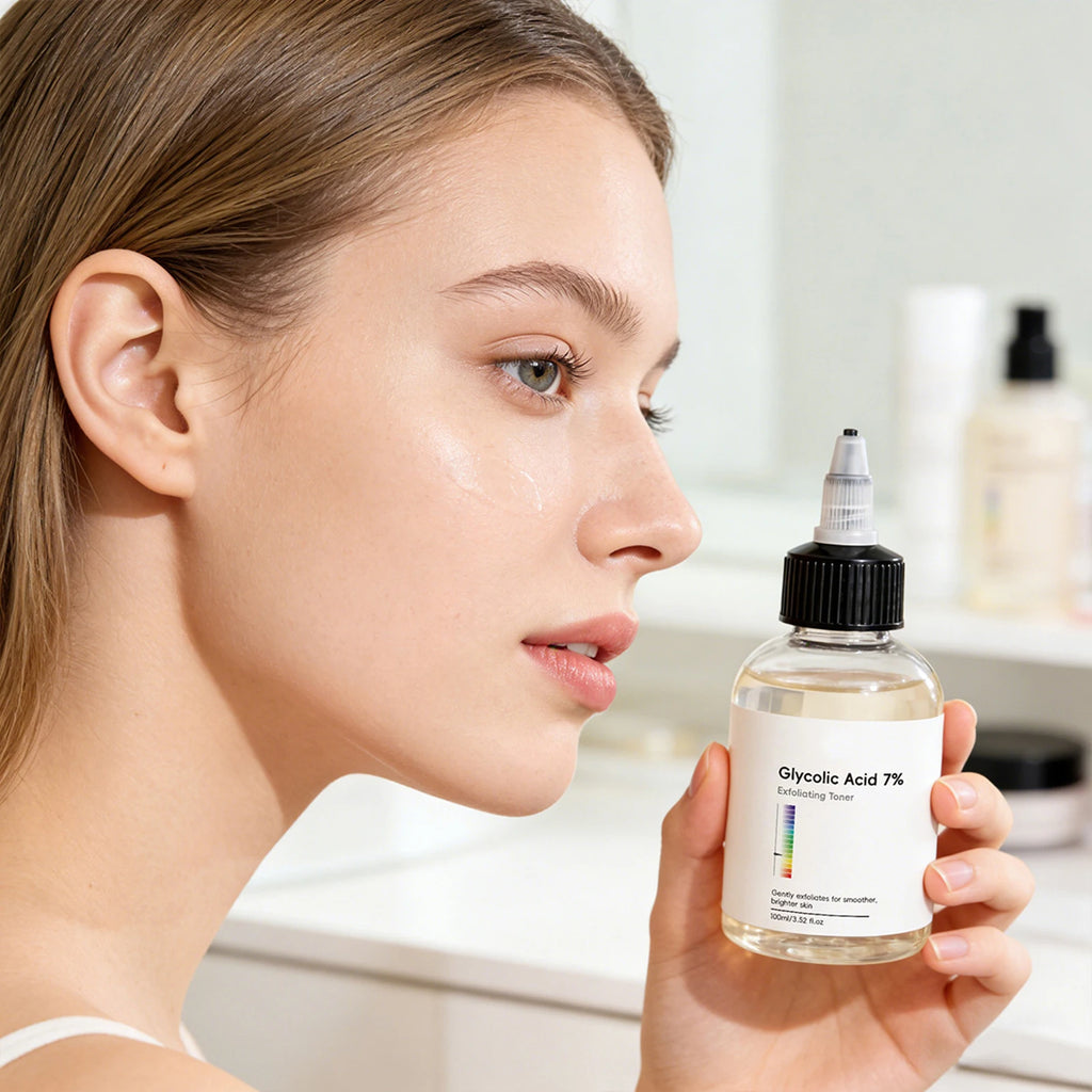 Pore Refining Essence Acid Shrink Pores Facial Serum Firm Qme