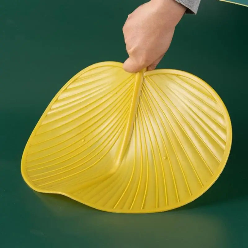 ^Plastic Artificial Palm-Leaf Fan Vintage Large Size Artificial Straw Fan Thickened Hand Fans Photo Props Qme