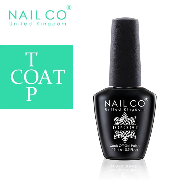 NAILCO Rubber Base Gel Polish Milky Pink Jelly White Beige 6Colors