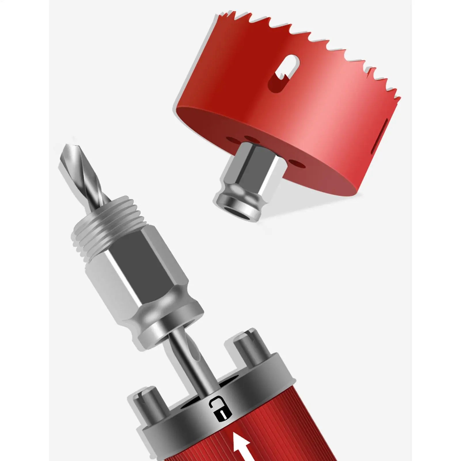 Coring Hole Opener Hex Shank Rapid Cutter Carbon Steel Quick Cores Qme
