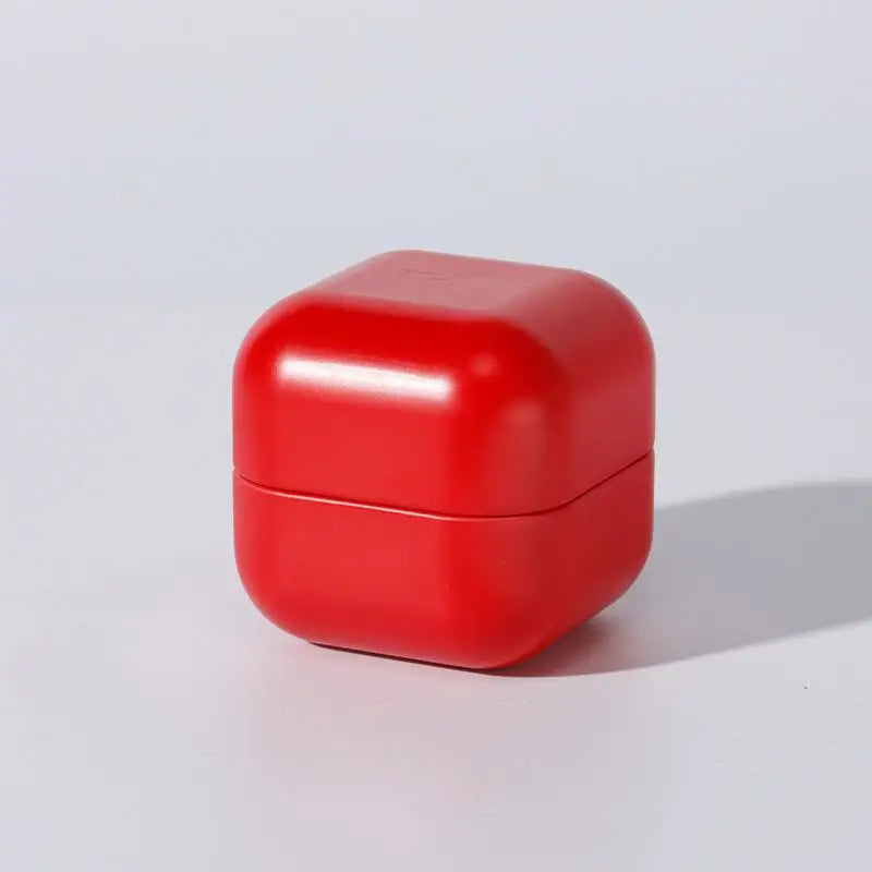 Portable Solid Mini Tin Box Packaging Tea Sealed Jar Jewelry Candy Qme Red