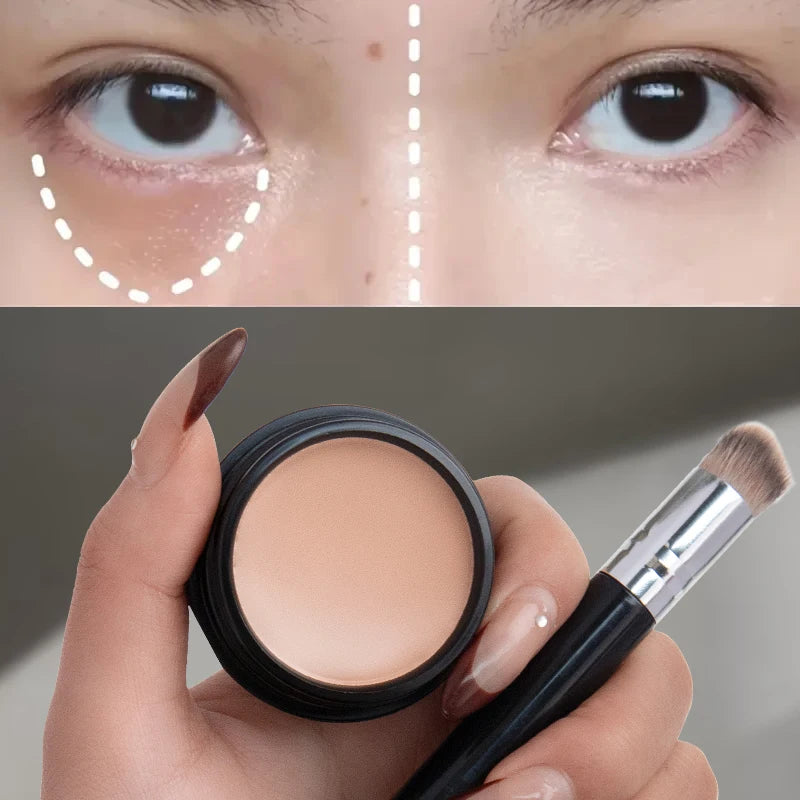 Hydrating Eye Brightening Concealer&Contour Cream-Full Coverage,Long Lasting,Correcting Eye Concealer for a Perfect Look Makeup Qme