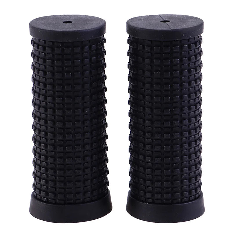 Rubber Bike Handlebar Grips Non-Slip Bicycle Scooter Handle Grip Covers Qme