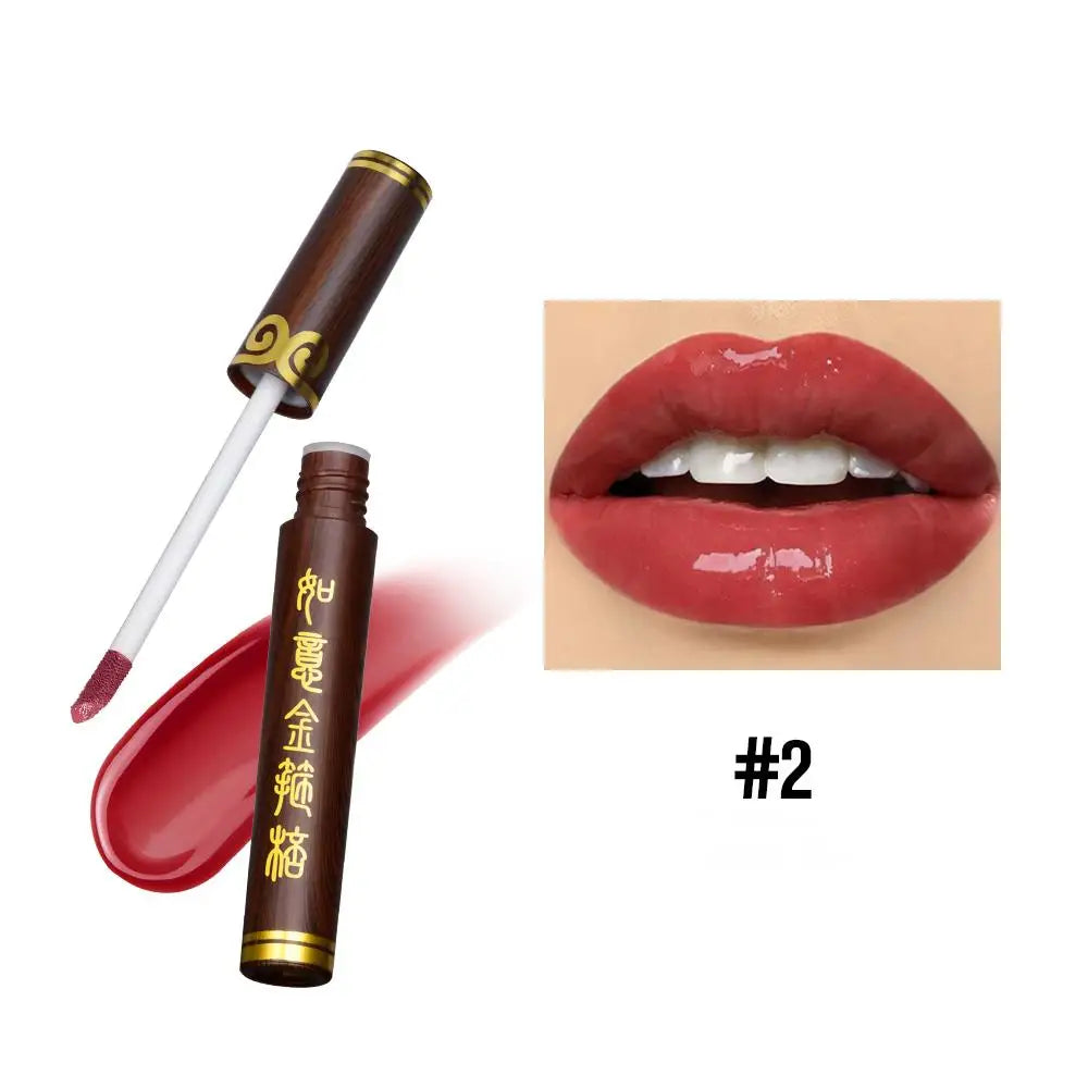 Golden Staff Lip Gloss Glossy Unique Appearance Qme 02 Cherry Red 2.5ml