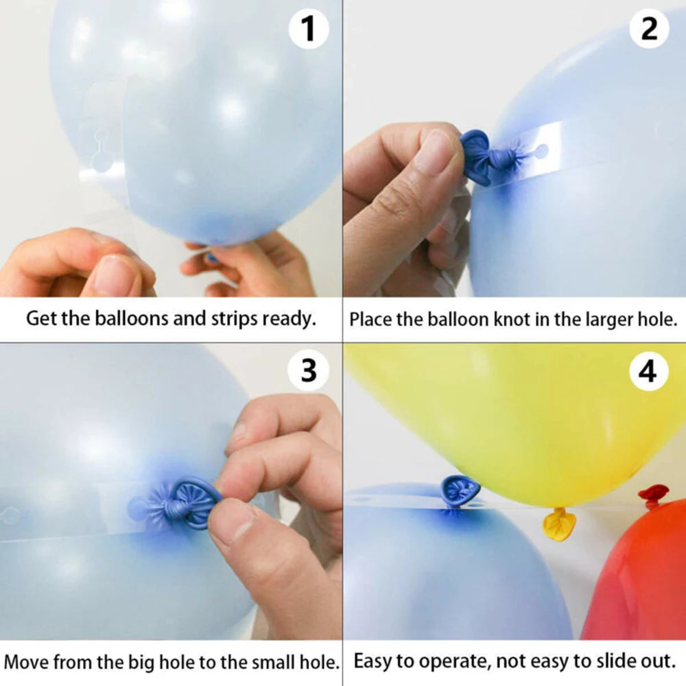 5M Balloon Accessories Chain Ribbon Dot Wedding Party Birthday Qme