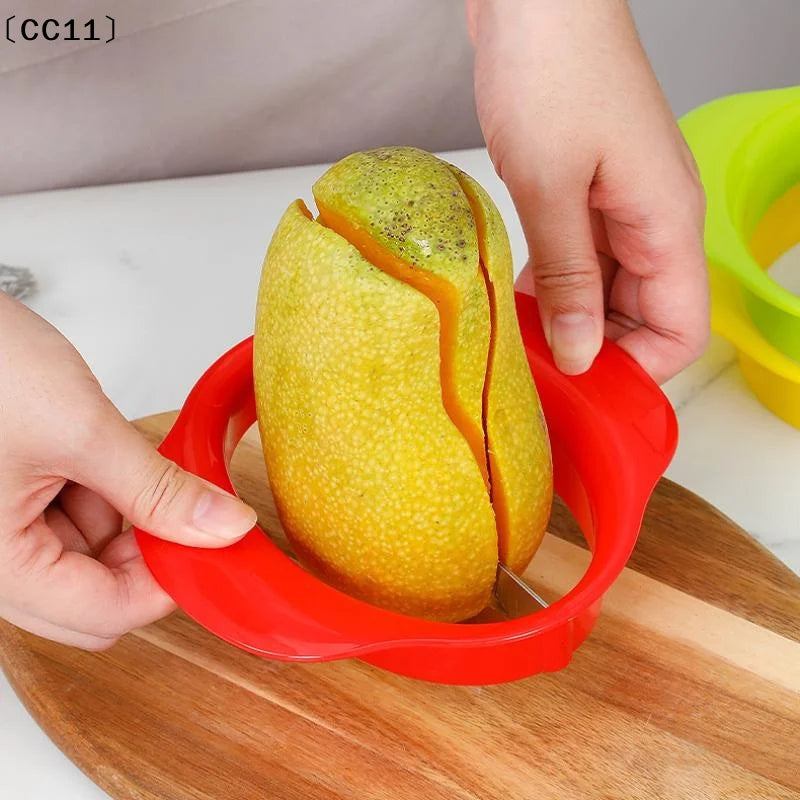 Mango Peeler Slicer Peeling Tool Divider Fruit Slices Ergonomic Qme