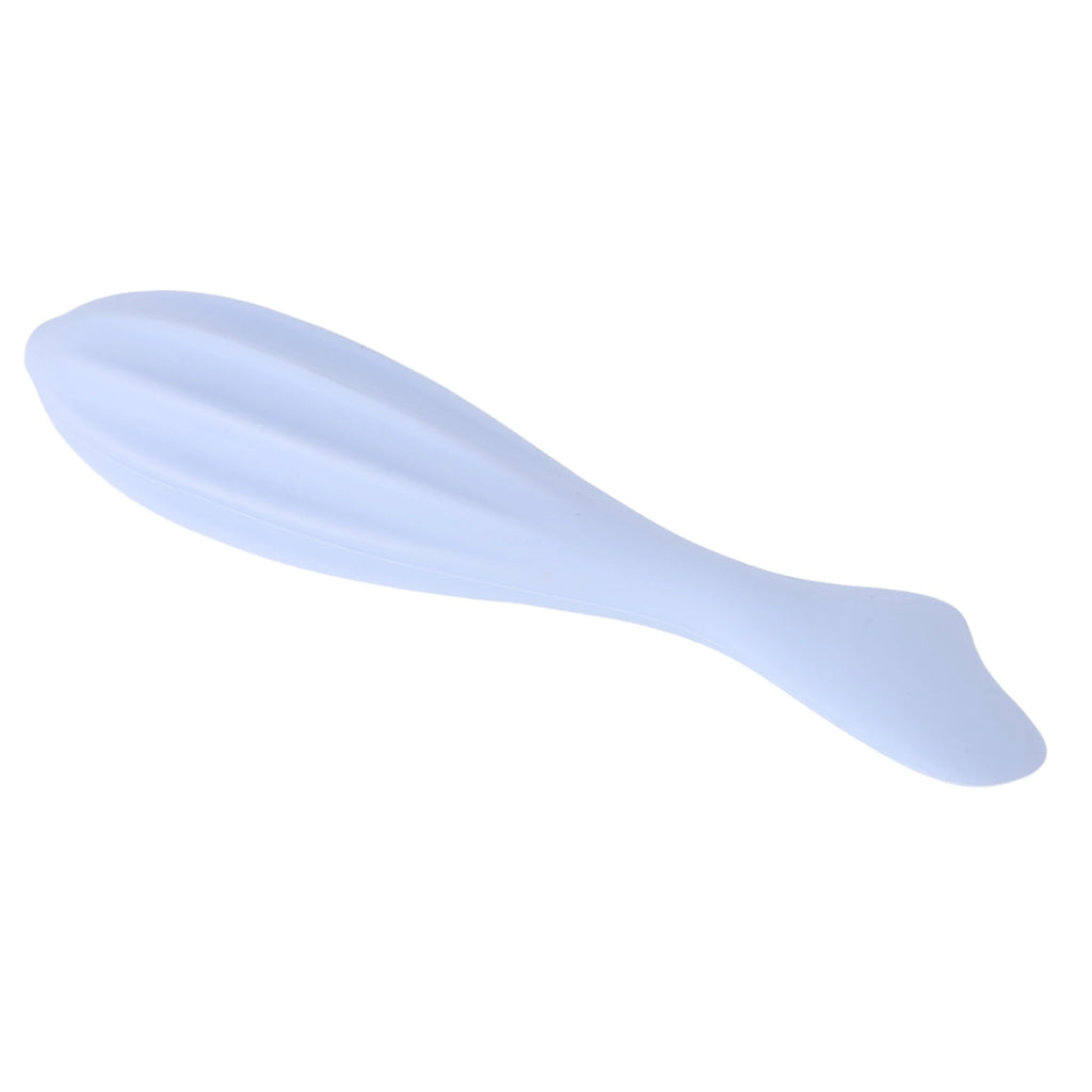 Face Massage Face Roller Promote Circulation Silicone Handheld Facial Massager for Face Eyes Blue Silicone Facial Massage Roller Qme
