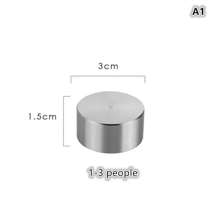 Stainless Steel Moka Pot Stovetop Splash-proof Valve Cover Splash Cap Qme A1