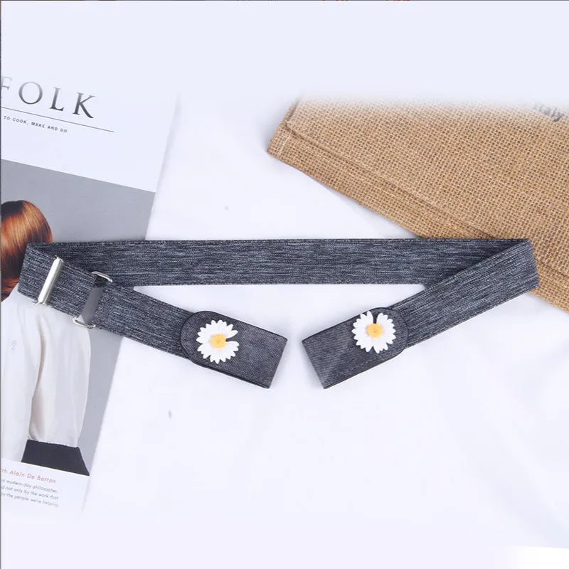 Buckle-free Elastic Invisible Belt Jeans Without Buckle Easy Belts Qme B4 60-95cm China Mainland