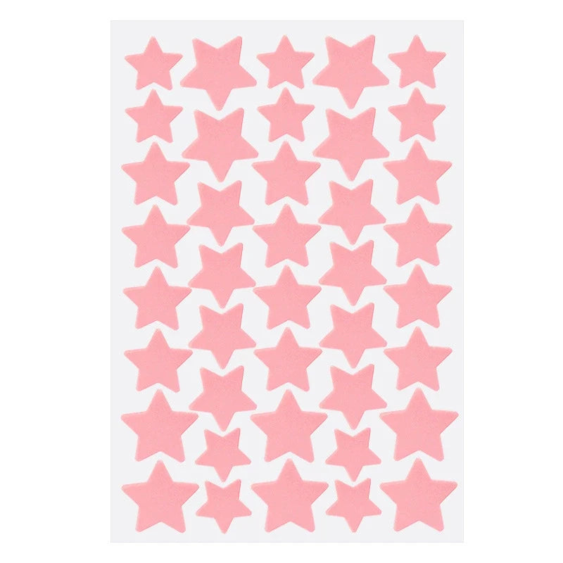 Colorful Hydrocolloid Acne Patches Invisible Anti-blemish Spot Qme Pink 2