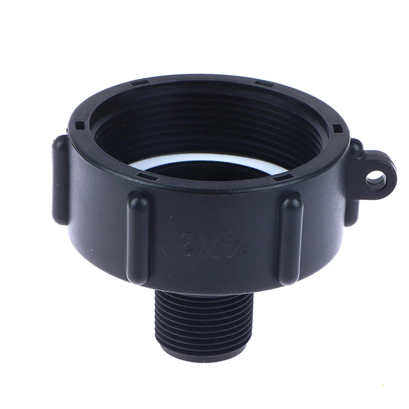 .^1Pc IBC Water Tank Reducing Adapter Durable S60 Fine Thread to 2''NPS 3/4'' Fine Thread Garden Hose Connector Adapter. Qme
