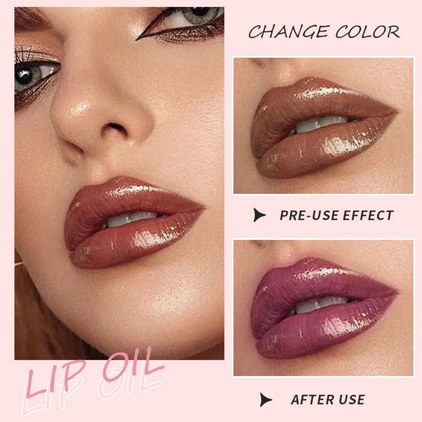 Shiny Lip Oil Gift Set 15ml×24PCS deep moisturizing non-decolorizing foil brightening and embellishing lip color gift Qme