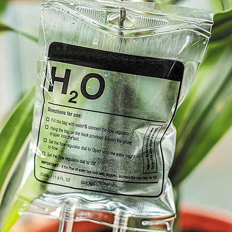 Garden 350ML Lazy Potted Plant Watering Drip Irrigation Automatic Watering Machine Flower Drip Bag Quantitative Home Qme