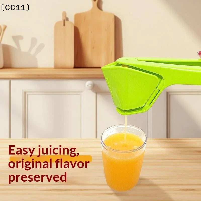 Manual Handheld Citrus Juicer Juice Yield Easy Grip Handle Home Lemon Qme
