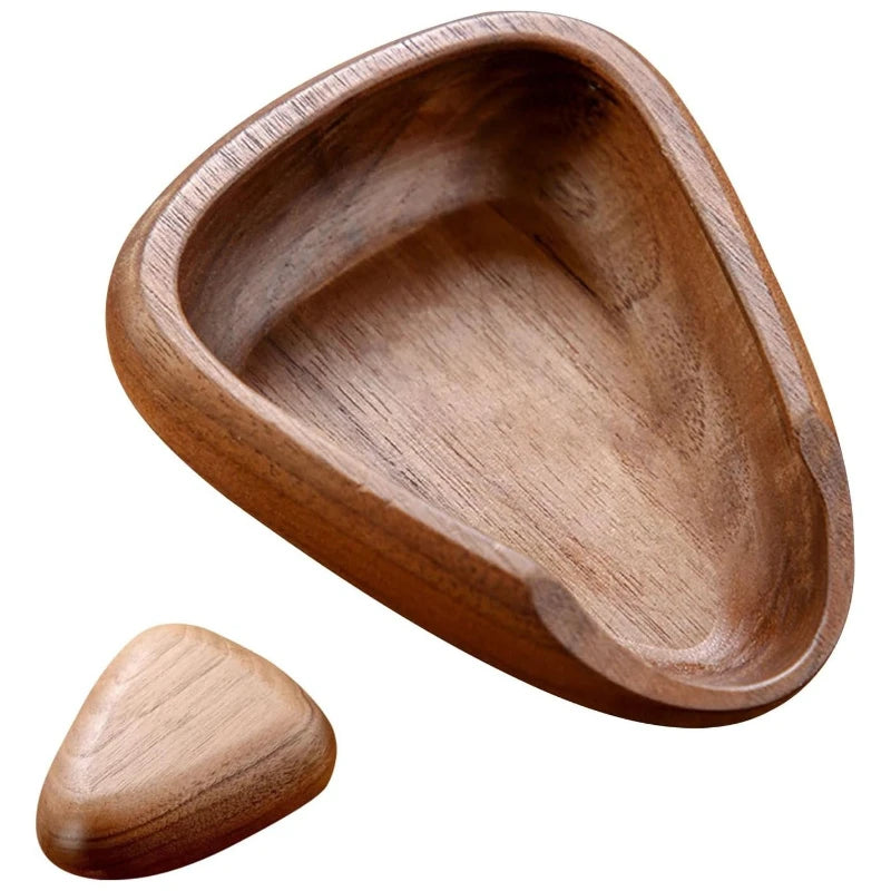 Walnut Coffee Weighing Bean Plate Anti-static Powder Qme