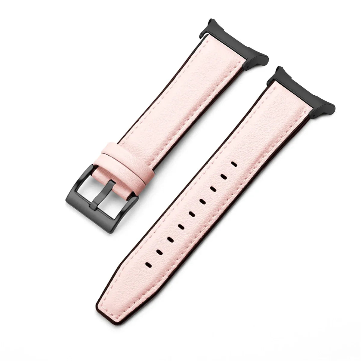 Leather Silicone Hybrid strap for Samsung Galaxy Watch 7 Ultra Smartwatch Band for Galaxy Watch Ultra 47mm Bracelet Belt strap Qme PB Galaxy 7 Ultra 47mm