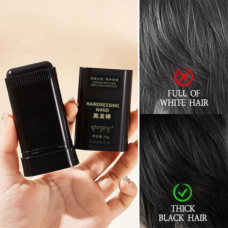 Quick Cover Hair Stick Men Women Instant Gray Covering White Qme