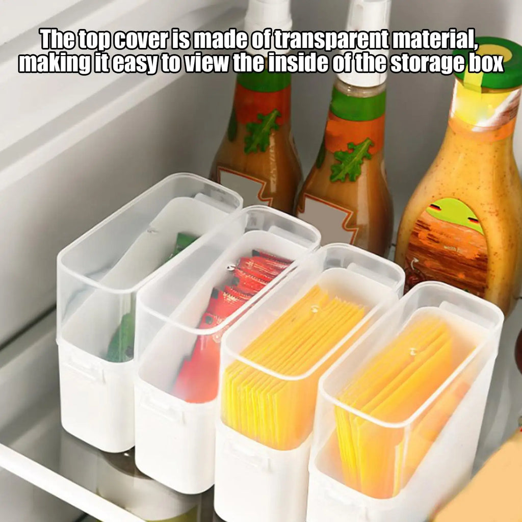 Cheese Keeper Case Airtight Food Storage Cheese Storage Box for Refrigerator Non-Slip Organizer Holder With Lid Kitchen supplies Qme