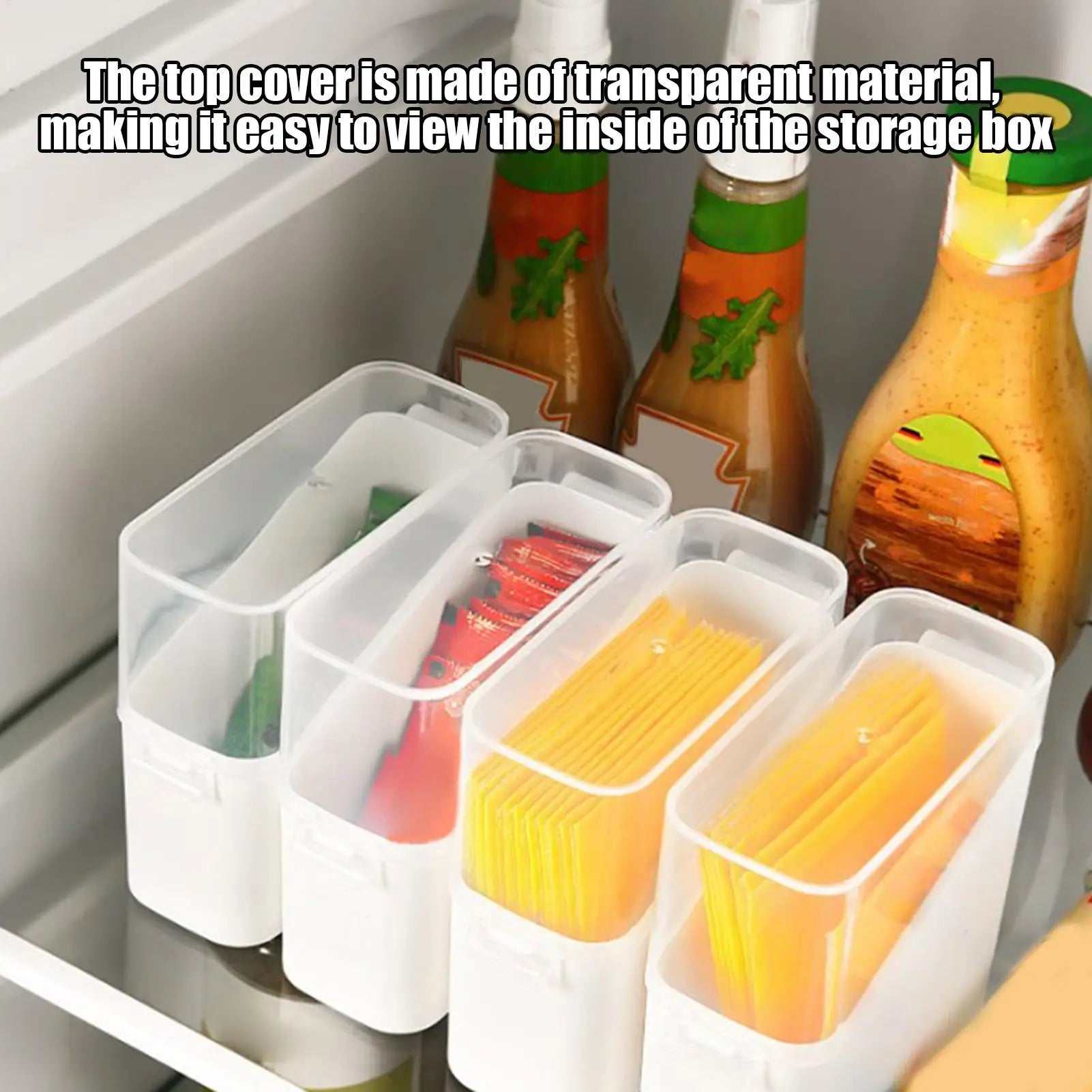 Cheese Keeper Case Airtight Food Storage Cheese Storage Box for Refrigerator Non-Slip Organizer Holder With Lid Kitchen supplies Qme