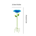 Bird Bath Outside Metal Rustproof All-weather Birdbath Outdoor Garden Qme Blue China Mainland