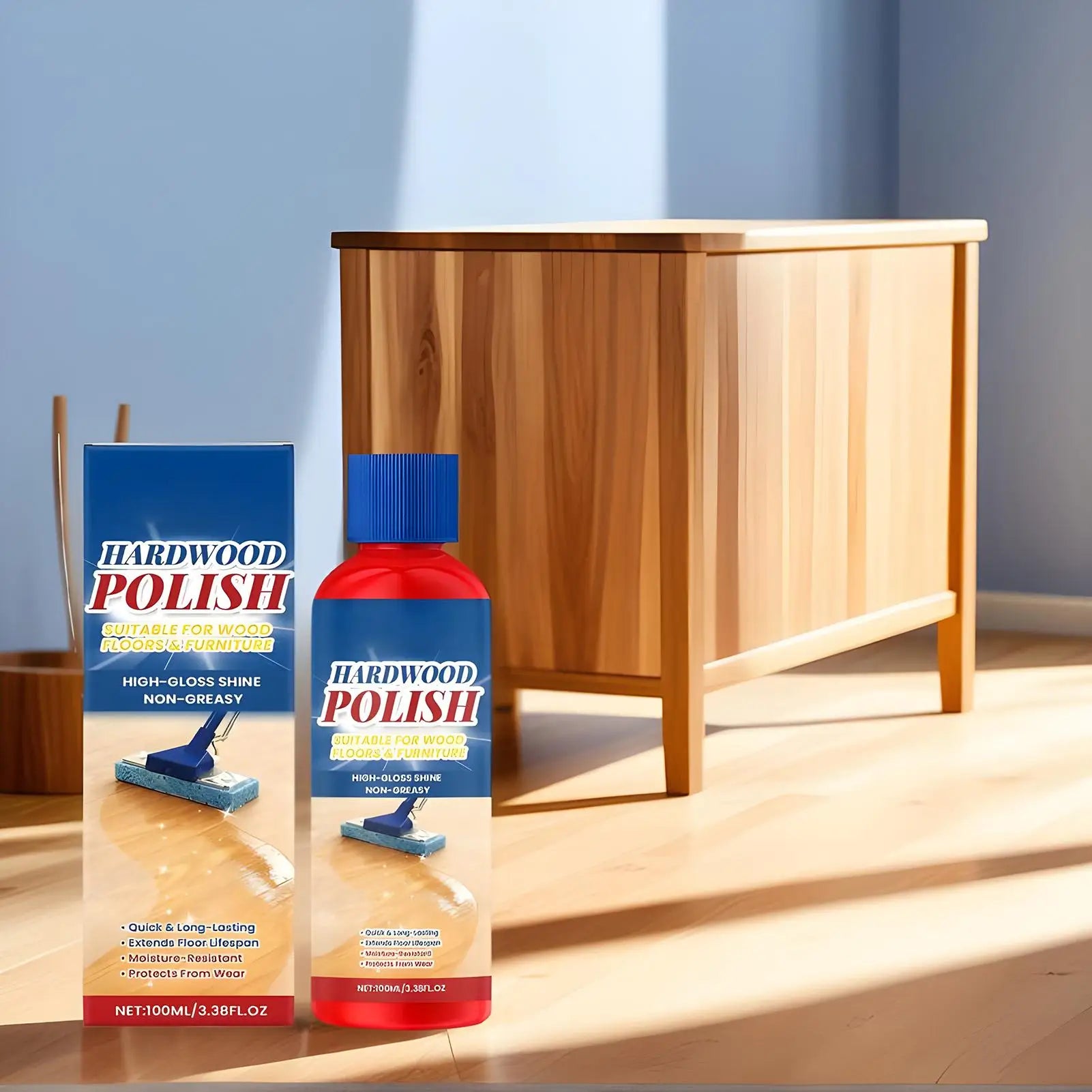 NEW Wood Floor Cleaner 100ml Scratch Repair Stain Remover Laminate Wood Floor Shine Polishs For Bedroom Entryway Living Room Qme