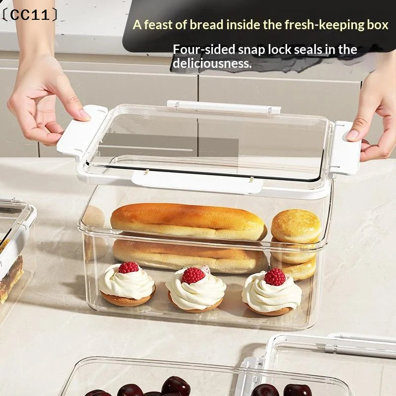 Fruit Storage Containers Fresh Food Fridge Clear Organizer Qme
