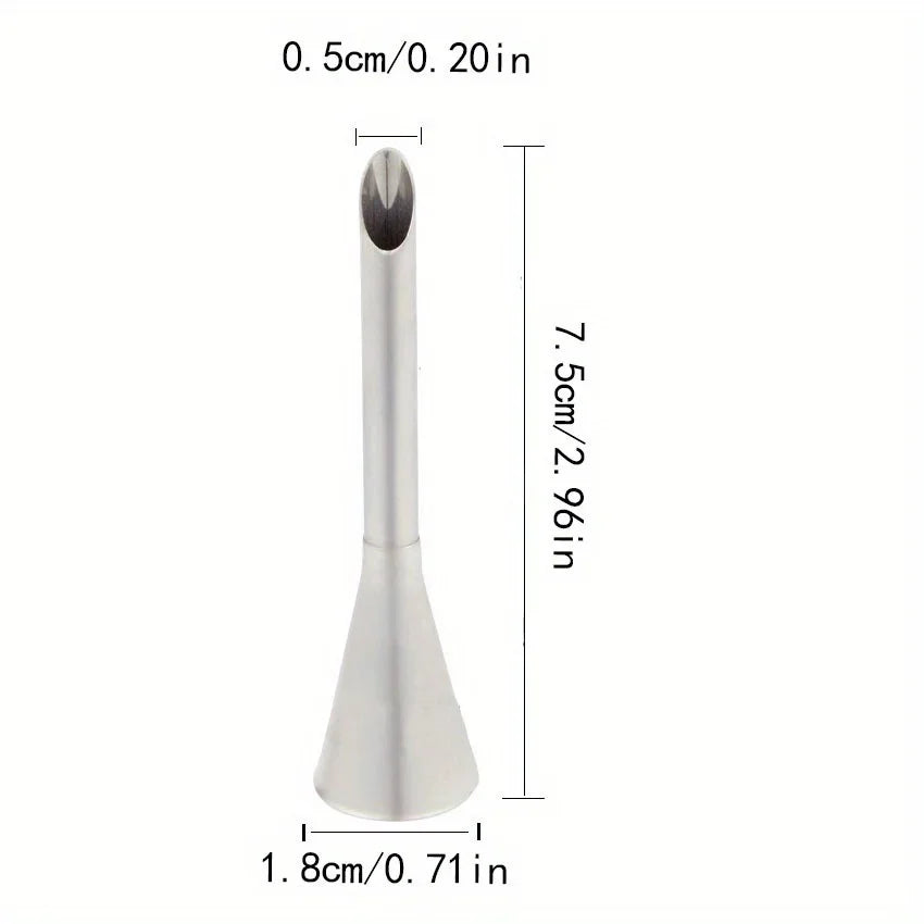 1pc Puff Nozzel: The Perfect Baking Tool for Cakes Cookies & More! Qme