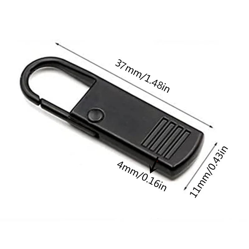 Zipper Slider Puller Instant Zipper Repair Kit Replacement For Broken Buckle Travel Bag Suitcase Zipper Head DIY Sewing Craft Qme