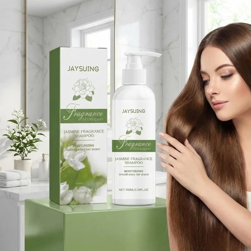 Plant Based Jasmine Shampoo Frizzy Hair Nourishing Scalp Anti Itch Qme