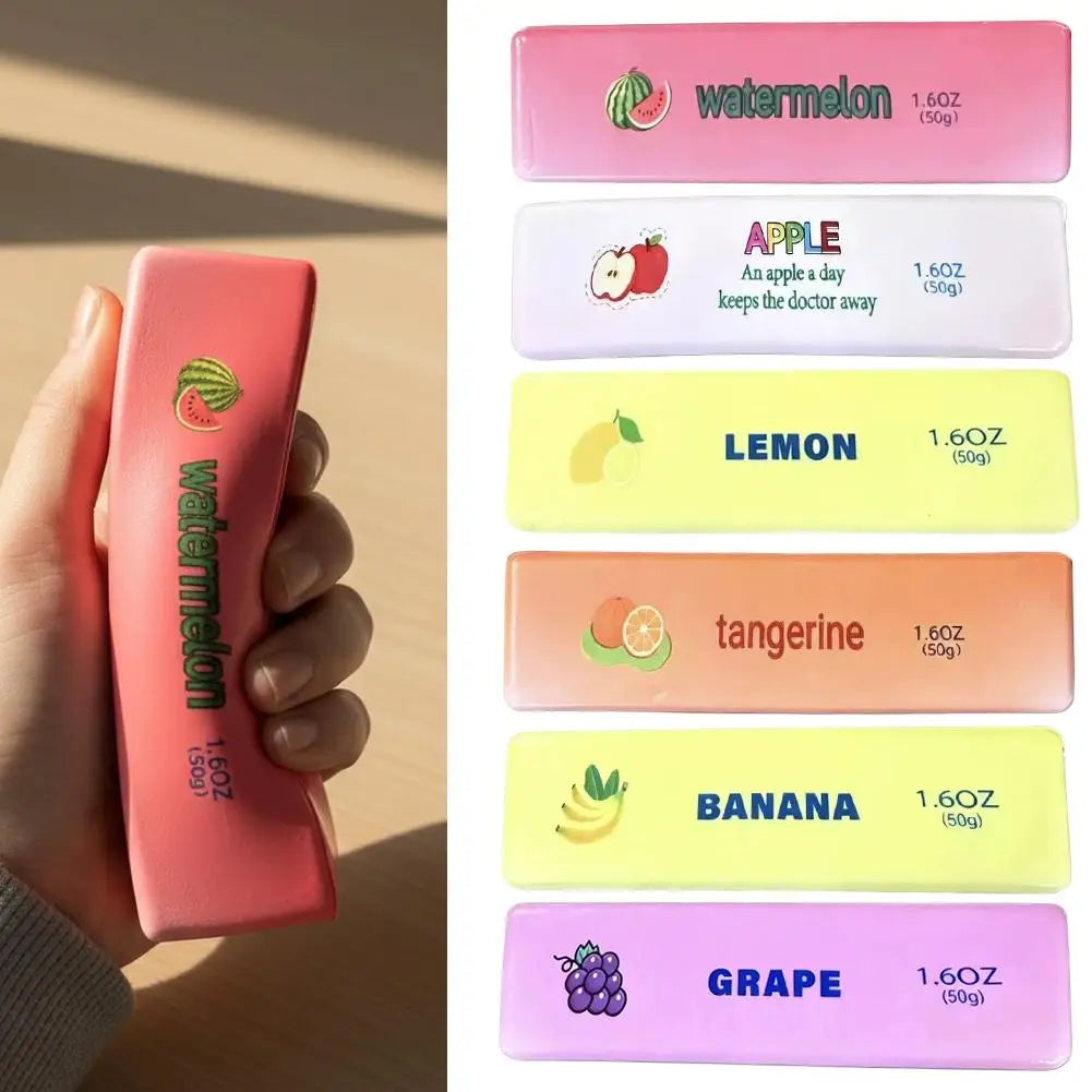 Butter Stick Fidget Toys PU Slow Rebound Squeeze Toy Funny Qme