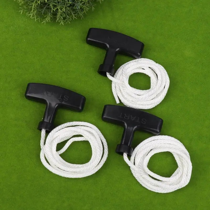 Lawn Mower Start Cord Handle Generator Starter Without Cover Rope Qme