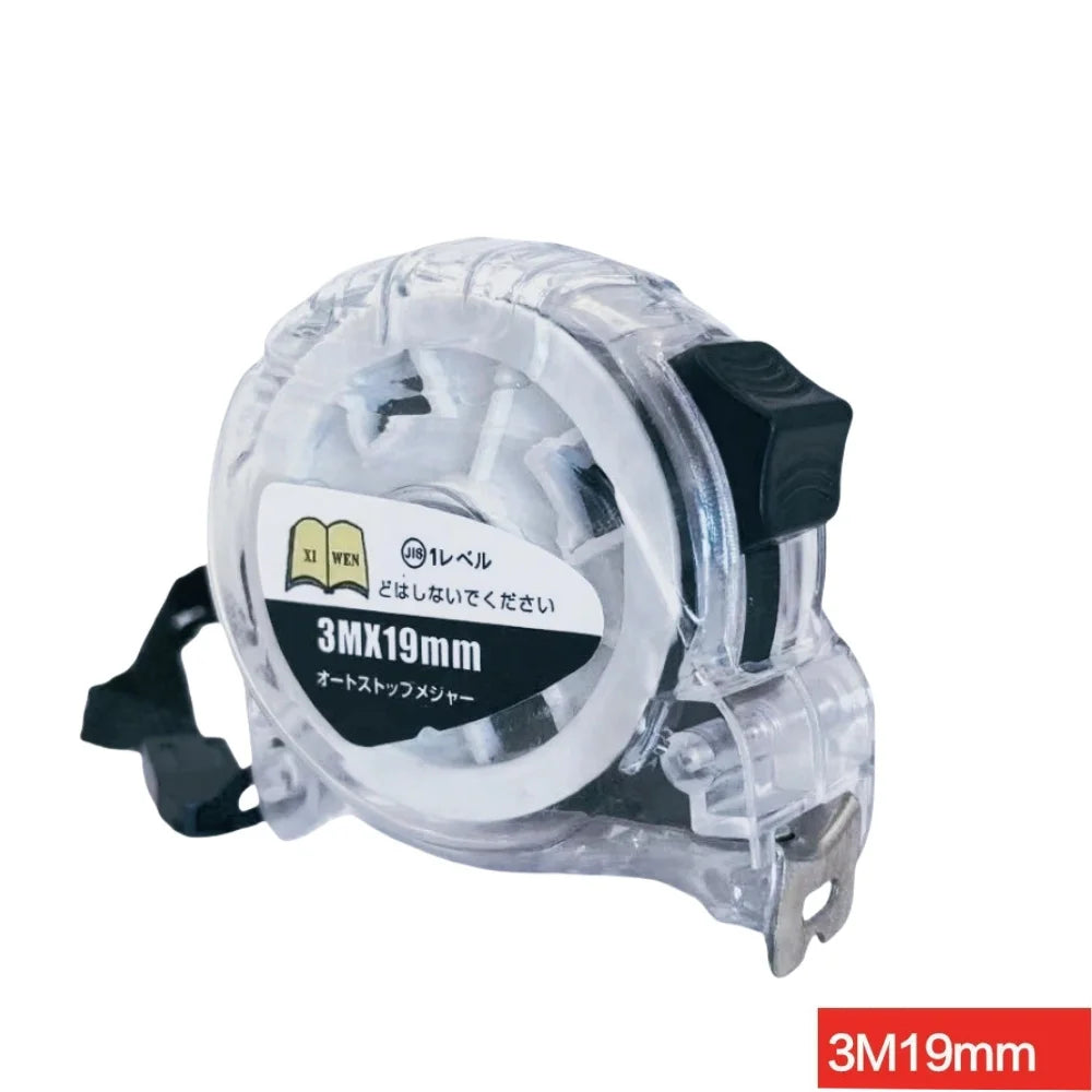 3/5/7.5/10M Steel Tape High-precision Wear-resistant Ranging Tool Measure Measuring Tape Retractable Buffer Design Tape Measure Qme 3M19MM