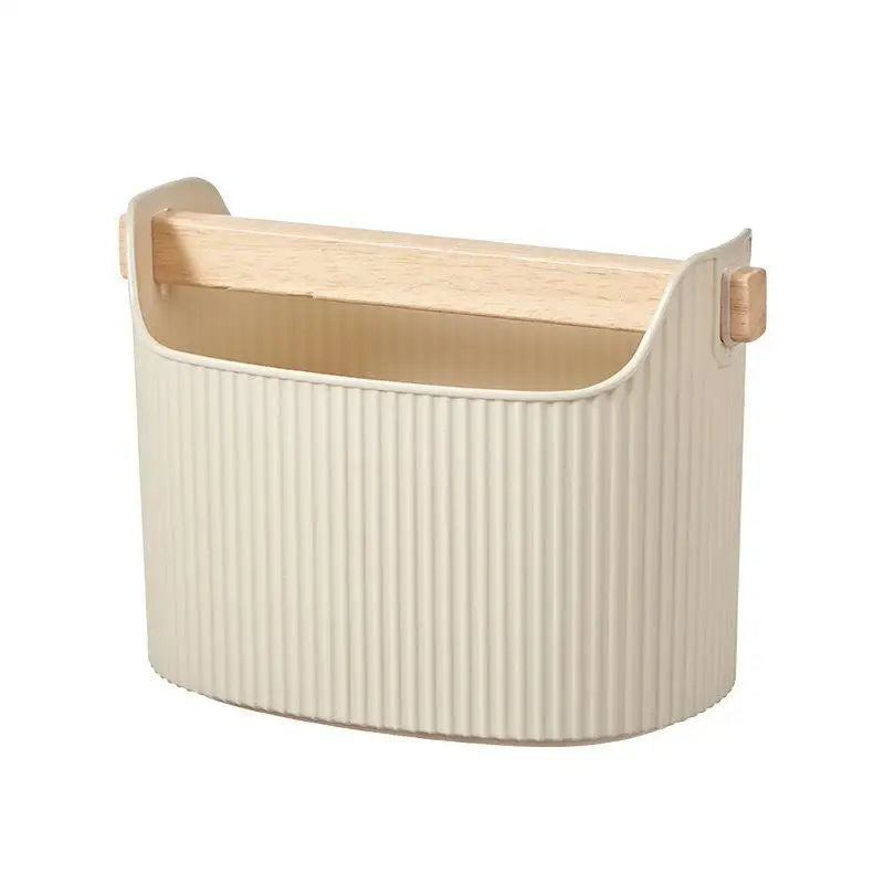 Coffee Grind Knock Box Espresso Dump Bin Practical Tools For Barista Coffee Shop Restaurant Use Qme Beige