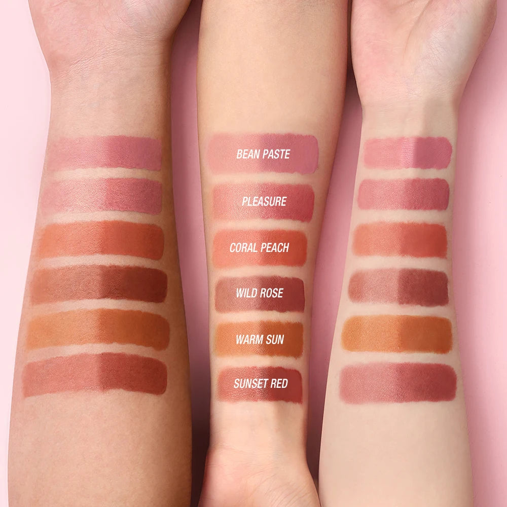 O TWO Liquid Blush Face Blusher Moisturizing Long Lasting Natural Qme