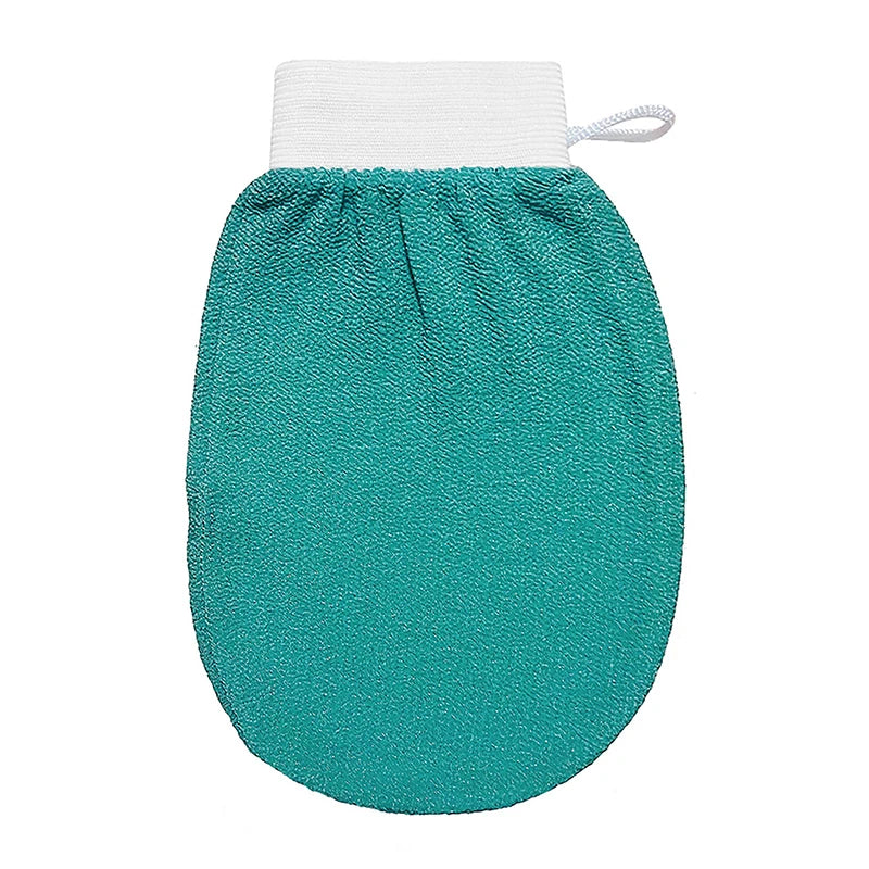 Moroccan Shower Exfoliating Glove Hammam Bath Body Cleaning Scrub Qme Green