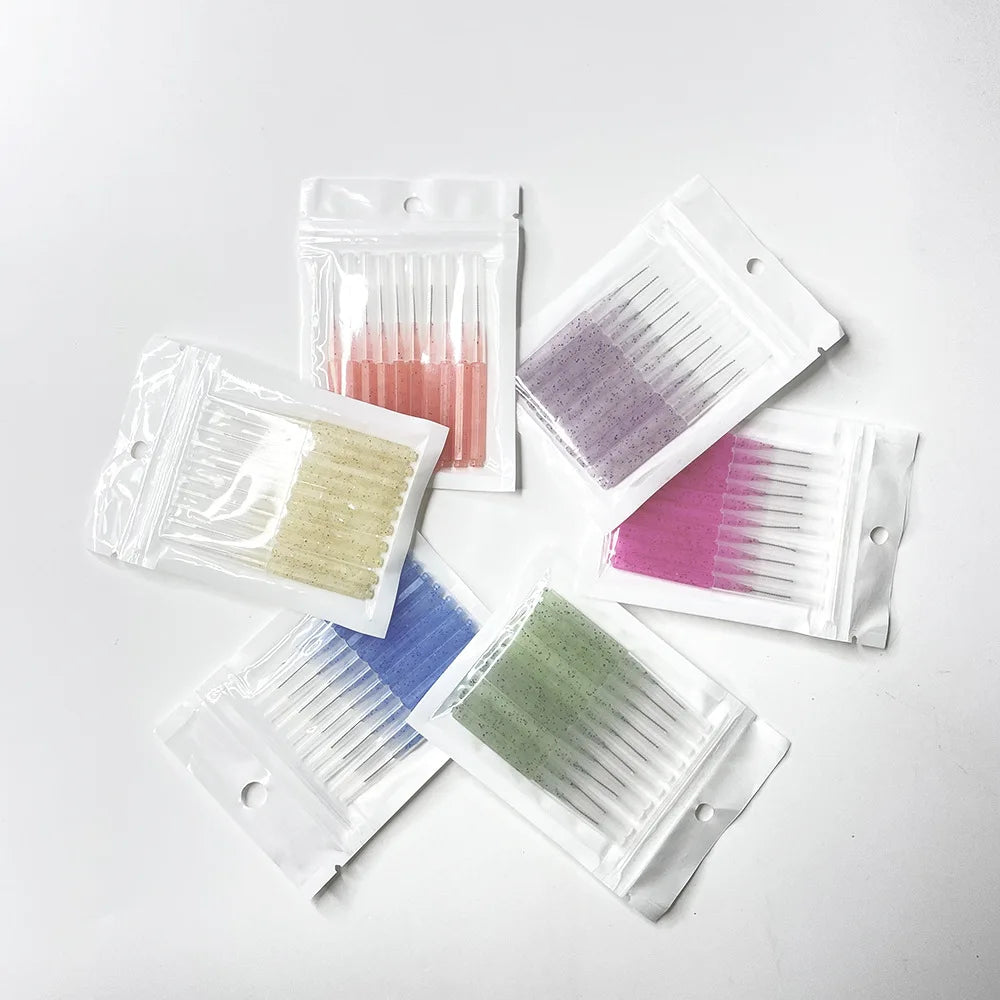 Mini Eyebrow Brush Brow Perm Disposable Lifting Brushes Bendable Qme