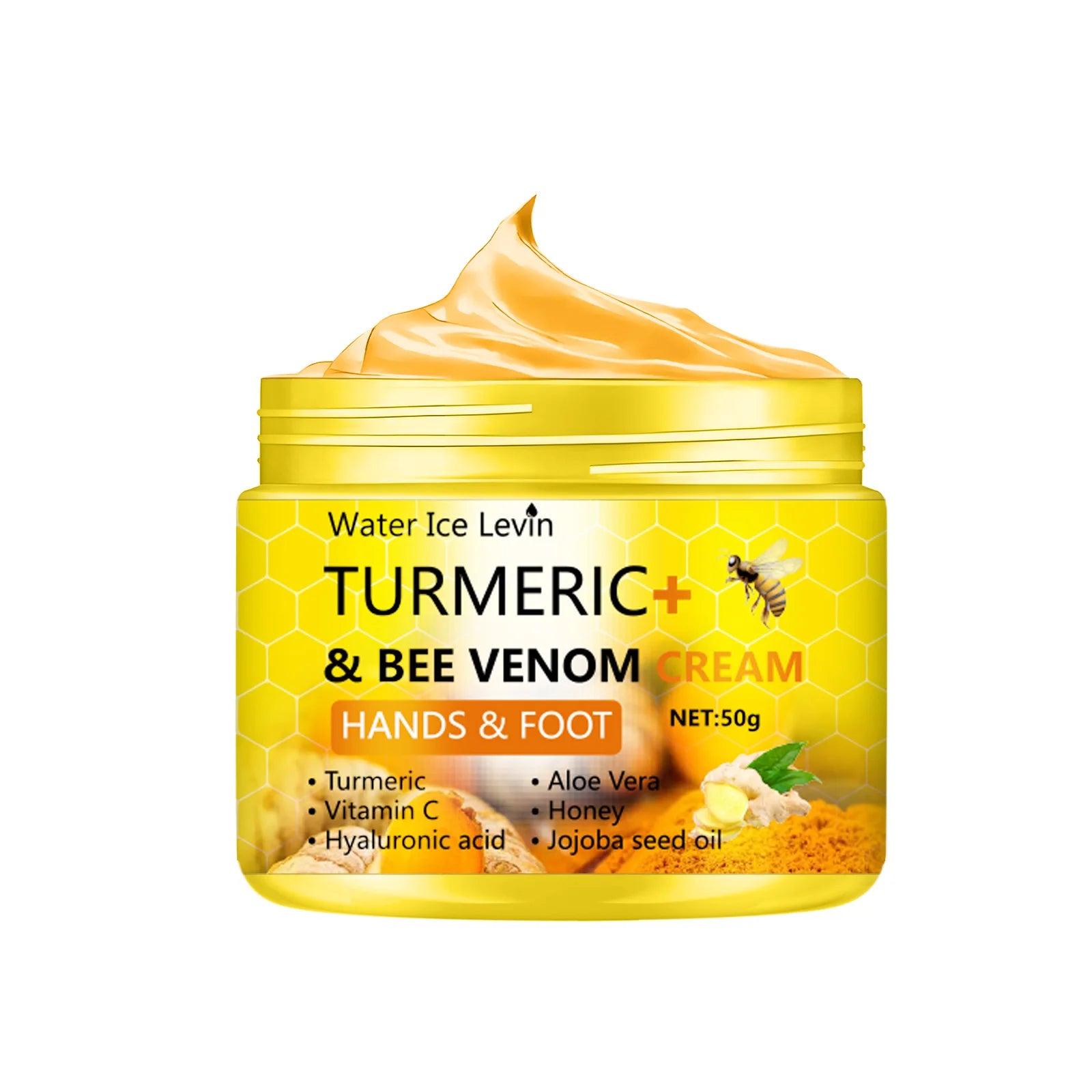 Turmeric Bee Venom Anti-Drying Crack Foot Cream Hand Cracked Repair Skin Removal Care Cream Dead Feet Hand Skin Qme A