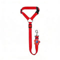 Dogs Vehicles Dog Seatbelt Tether Christmas Seat Belt Vehicle Secure Qme Red