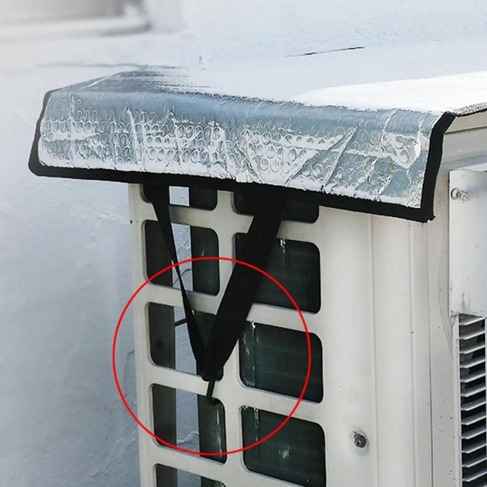 Air Conditioner Covers for Outside Units Waterproof Air Conditioner Guard Waterproof AC Condenser Compressor Sun Shade for Qme