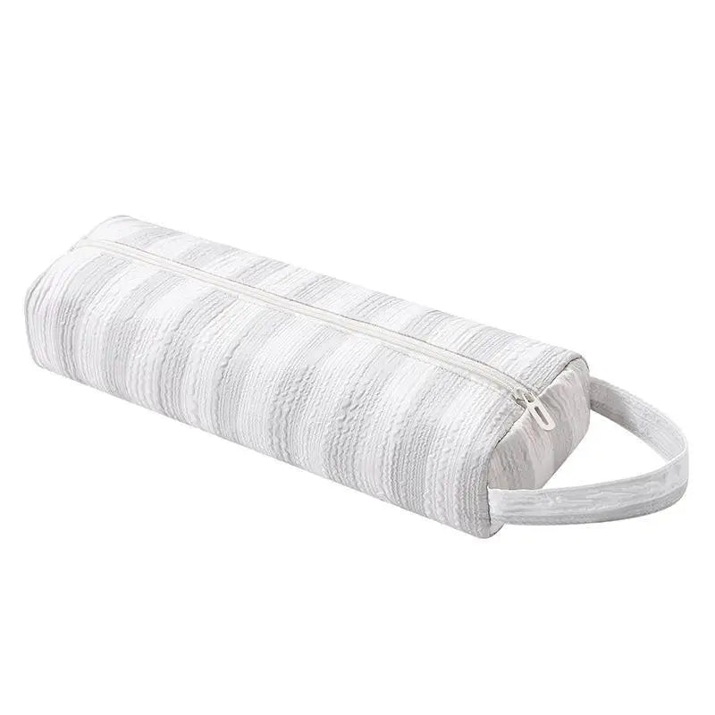 Hair Dryer Storage Bag Quilting Large Capacity Dustproof Curler Storage Bag With Handle Portable Carrying Case For Travel Qme style 20
