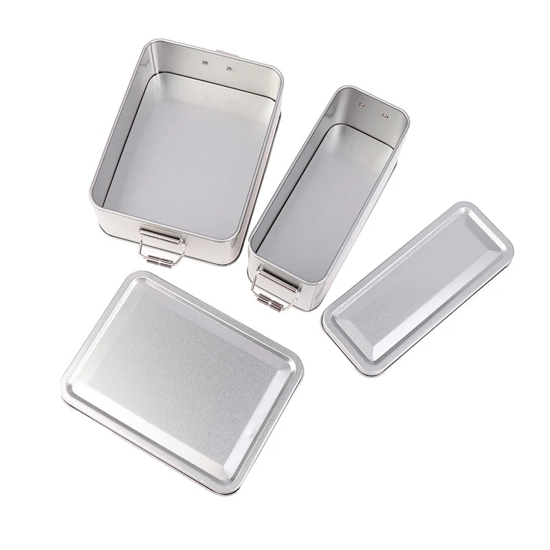 Kitchen Desktop Storage Tin Candy Coffee Tea Jewelry Chocolate Qme