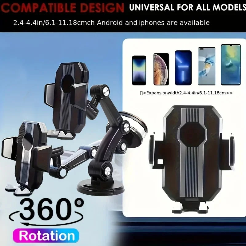 Universal Car GPS Navigation Mobile Phone Holder Mobile Phone Mount - Perfect Birthday Gift, Christmas, Easter, Presidents Day Qme