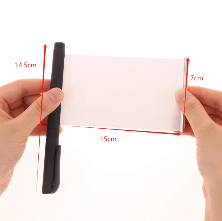 Pen Hidden Pull-out Paper Ideal Writing Secret Information Exams Notes Qme
