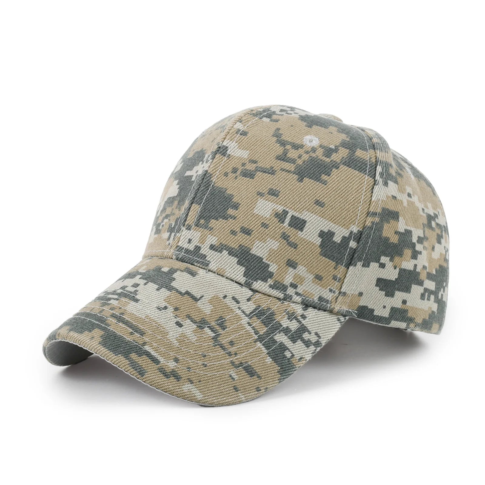 Unisex Camouflage Baseball Cap Outdoor Mountaineering Camping Running Fishing Sun Hat Hat Fashion Casual Accessories Qme E One Size
