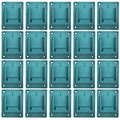 Wall Mount Drill Tool Storage Bracket For Makita For Bosch 14.4V/18V Li-ion Battery Tool Machine Fix Device Hang Display Stand Qme 20pcs Blue