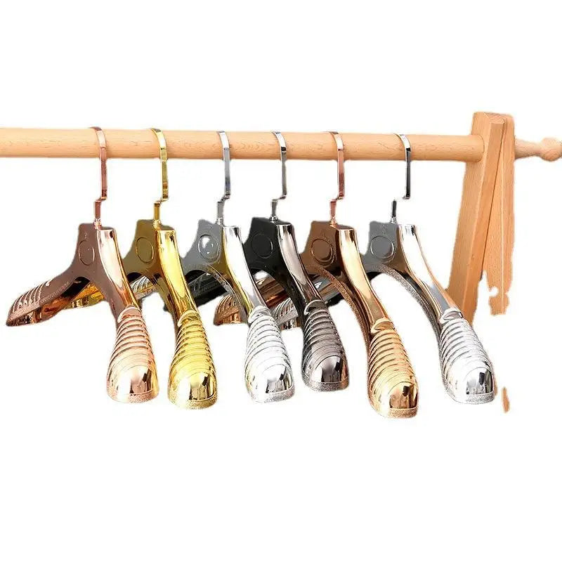 1Pc 4/5CM Wide Shoulder Clothes Hangers Suit Hanger With Notch Household Non-slip Clothes Drying Rack For Sweater Pants Qme