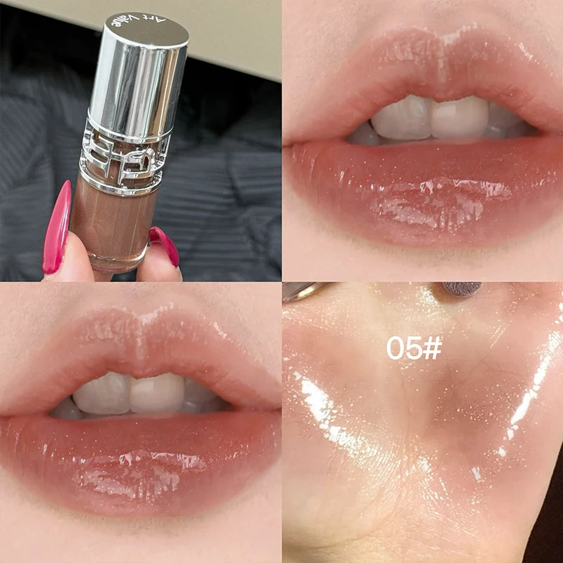 ART VALUE Moisturizing Lip Glaze Jelly Mirror Water Gloss Lip Glaze Affordable Lipstick Lipgloss Tint Female Cosmetics Lip Stain Qme 05
