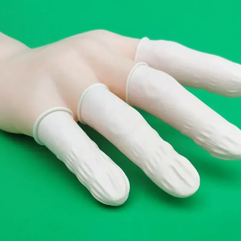 Sterile Disposable Powder Free Industrial Electronic Latex Fingertips Protector Gloves Watch Repair Tool for Watchmaker Kit Qme